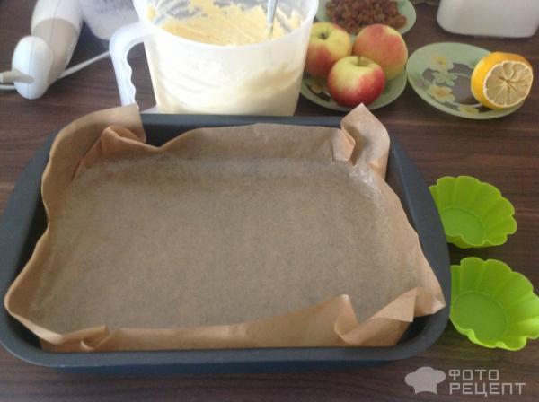 Рецепт Открытый яблочный пирог фото