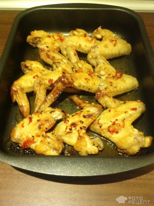 Рецепт Куриные крылышки в кисло-сладком соусе фото