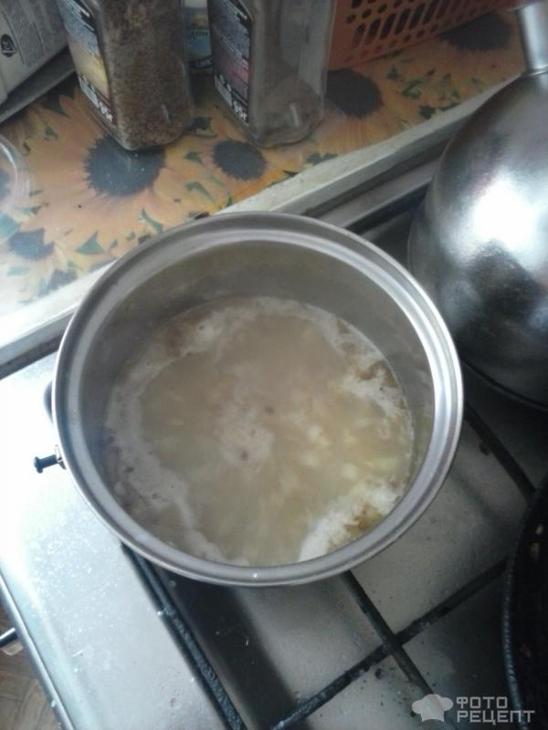 Рецепт Луково-сырный суп фото