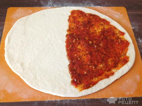 Рецепт Закрытая пицца кальцоне фото