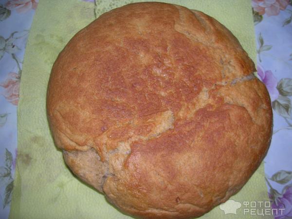Рецепт Хлеб из пшеничной и ржаной муки в мультиварке фото