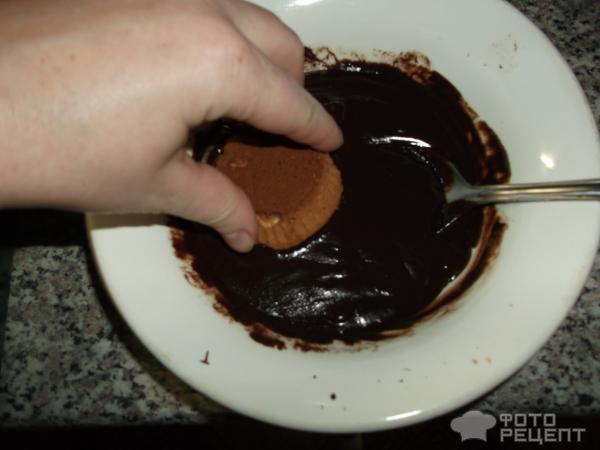 Рецепт Кексы с изюмом в шоколадной глазури фото
