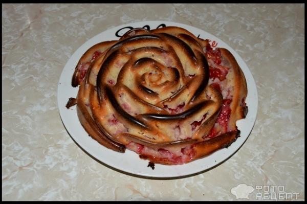 Рецепт пирога Роза фото