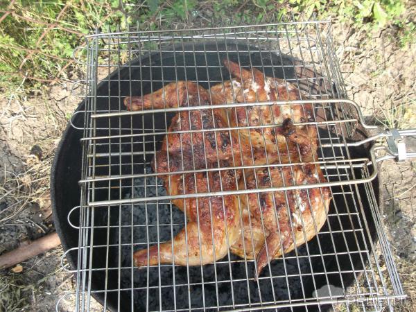 Рецепт Курица на гриле А ля-табака фото
