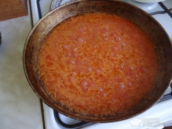 Рецепт Фаршированный перец в томатном соусе фото