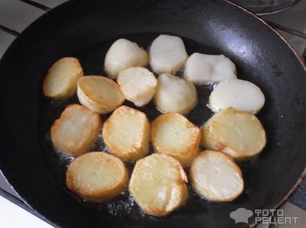 картофель обжаренный по-деревенски