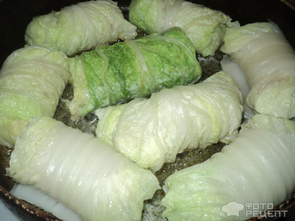 Рецепт Голубцы из пекинской капусты фото