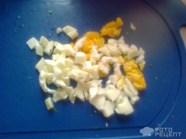 Рецепт Картофельные котлеты с начинкой из зелени и варёных яиц фото