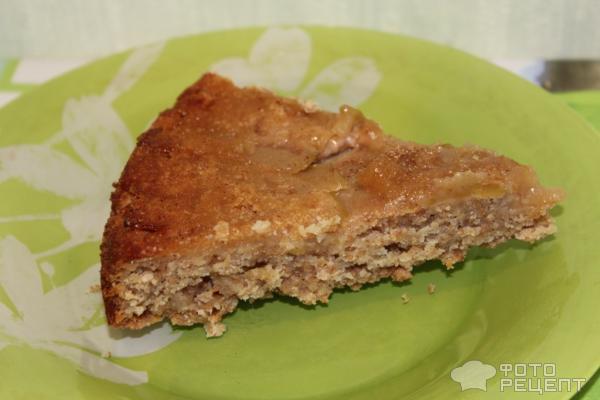 Рецепт Пирог с яблоками и корицей фото