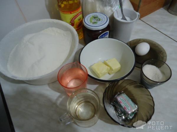 Рецепт Пирожки сдобные опарным способом фото