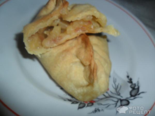 Рецепт Расстегаи с яблоком и грушей фото