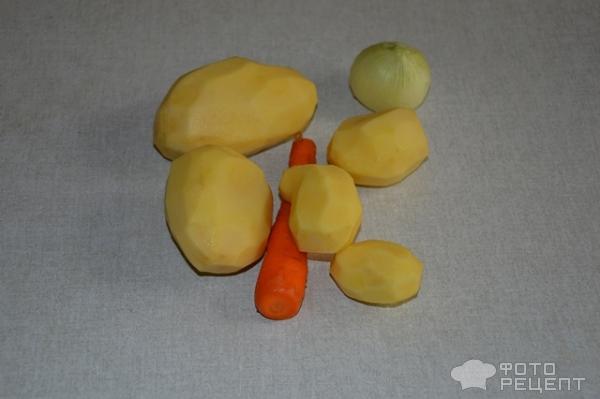 Рецепт Тушеная картошка с пекинской капустой фото