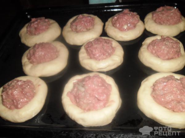 Рецепт Мягкие пирожки с мясом фото