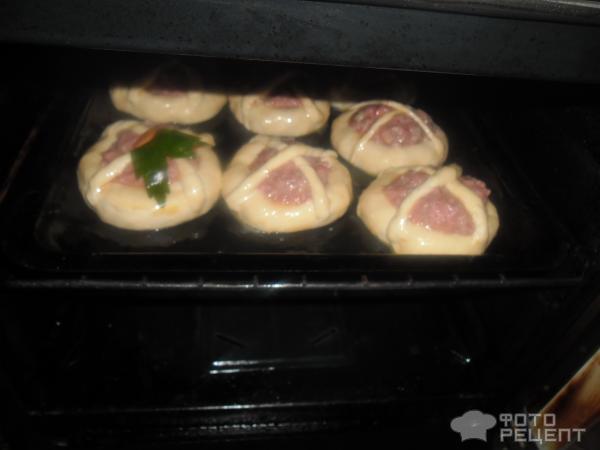 Рецепт Мягкие пирожки с мясом фото