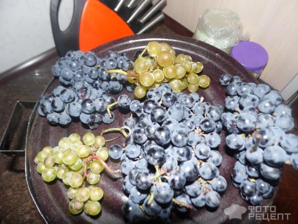 Рецепт Виноградный компот на зиму фото