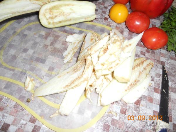 Рецепт Фаршированные баклажаны, запечённые в духовке фото