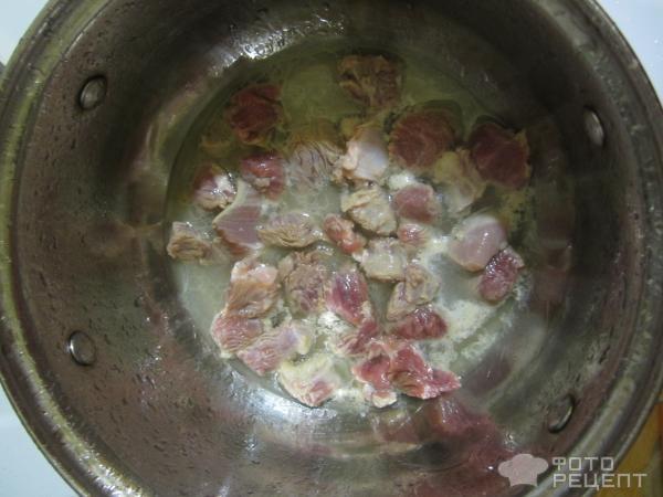 Рецепт Филе индейки, тушеное с овощами фото