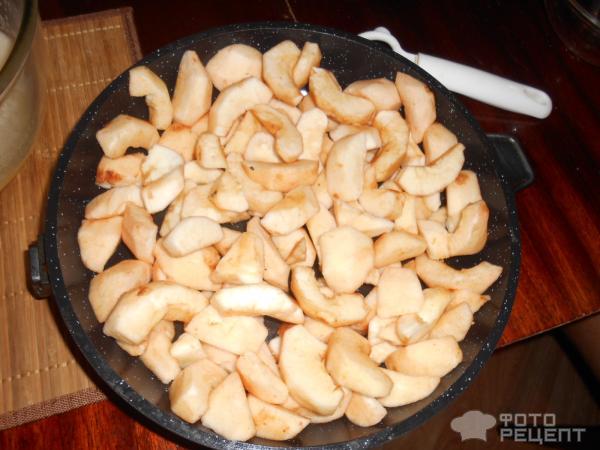 Шоколадная шарлотка