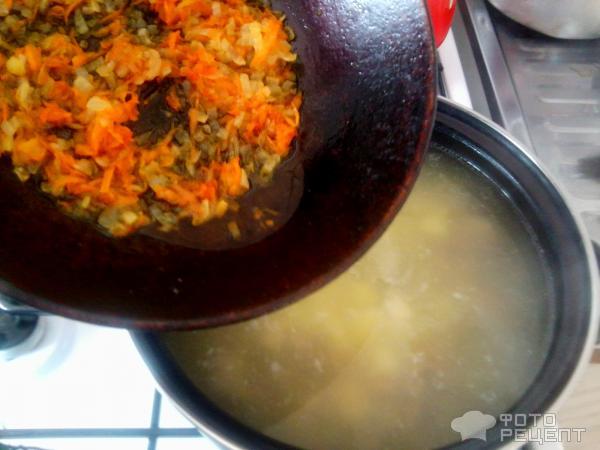 Рецепт Суп с куриными желудочками фото