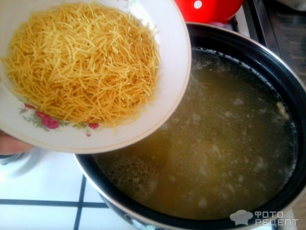 Рецепт Суп с куриными желудочками фото
