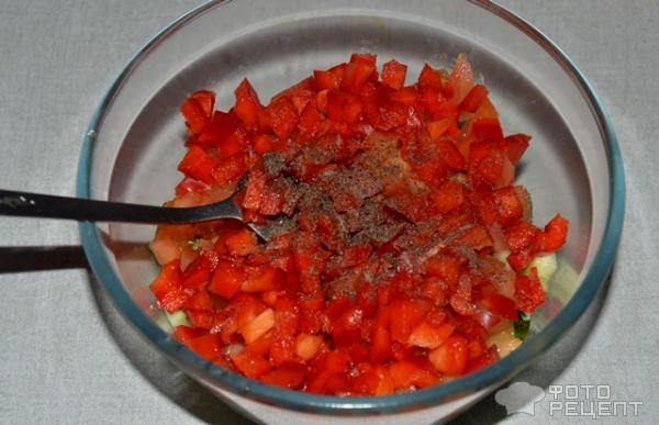 Рецепт овощного салата Славянский фото