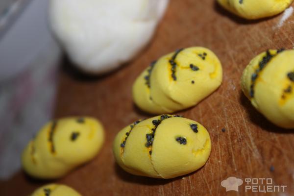 Рецепт Пчелки из мастики фото
