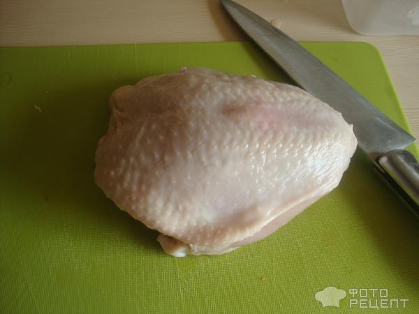 Рецепт Курица с дарами осени под заплатками фото