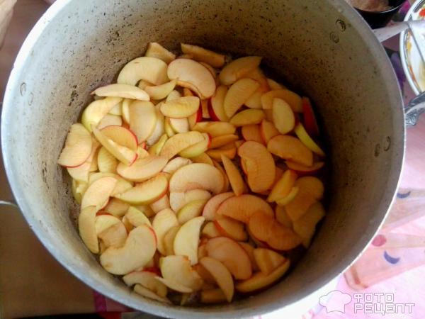 Рецепт Варенье из яблочных долек фото