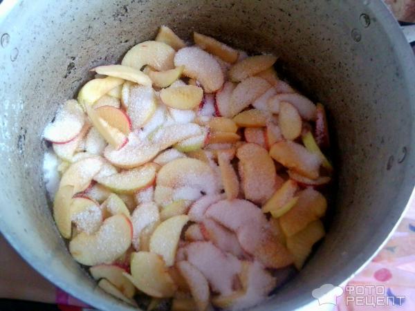 Рецепт Варенье из яблочных долек фото