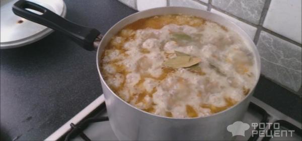 Рецепт Фрикаделевый суп фото