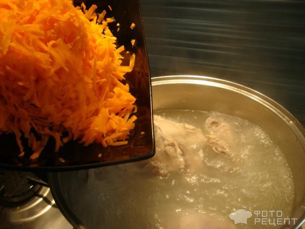 Рецепт Суп-лапша с курицей по-домашнему фото