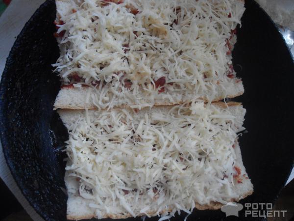 Рецепт Пицца из батона фото