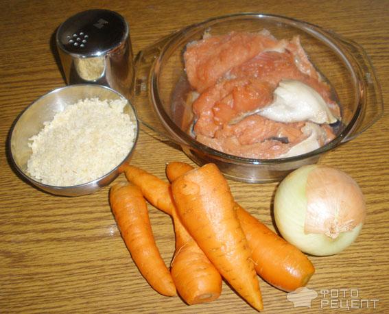 Рецепт Рыба запеченная с овощами и сыром фото