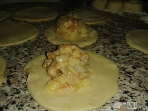 Рецепт Вареники с мясом и картошкой фото