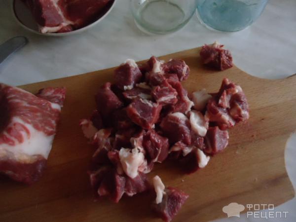 Рецепт Тушенка свиная с гречневой кашей фото