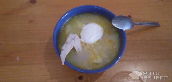 Рецепт Суп с куриными крылышками фото