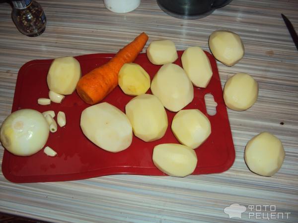 Рецепт Утиная грудка, запеченная с картофелем фото