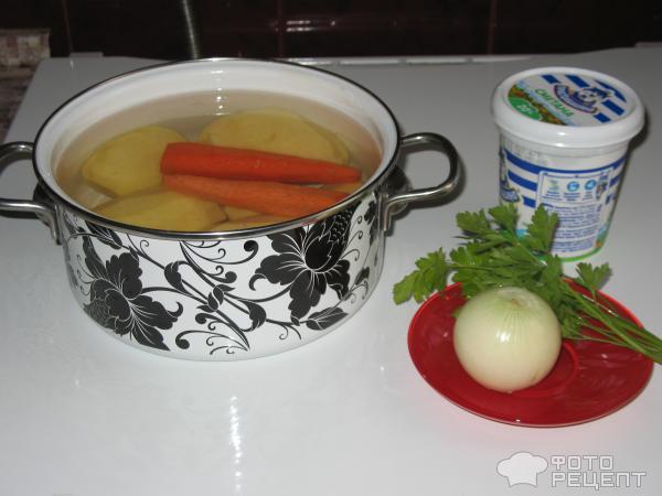 Картофельный суп-пюре в мультиварке фото
