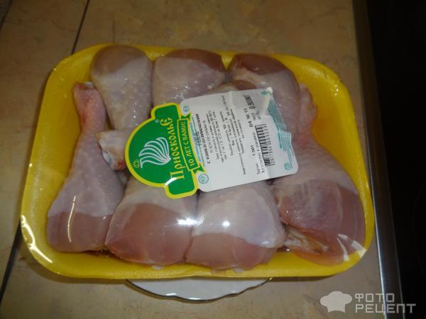 Куриные голени в пакете для запекания
