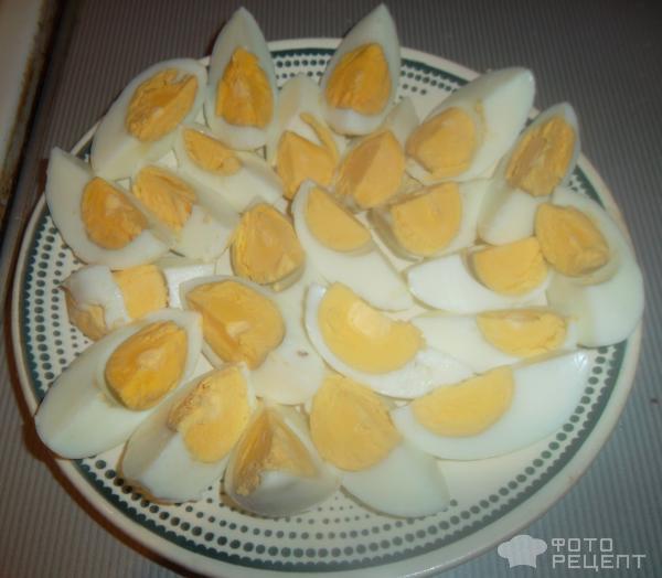 Тайский салат из яиц фото