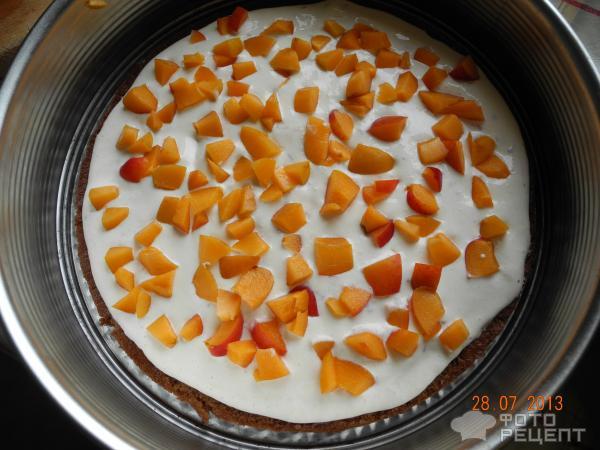 Торт Абрикосово-персиковый