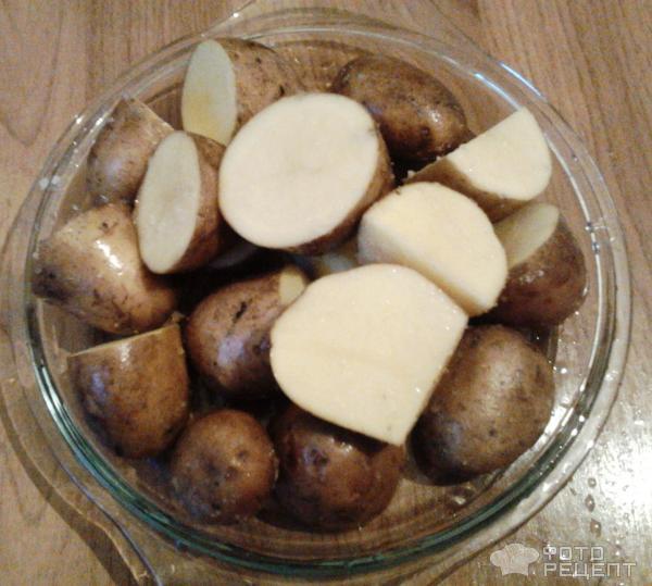 Скумбрия с картофелем фото