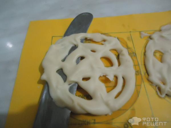 Десерт Паутинка на Хэллоуин фото