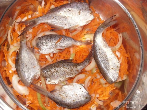 Рыба, тушеная с овощами