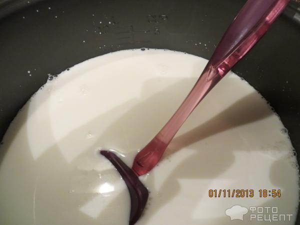 йогурт с молоком