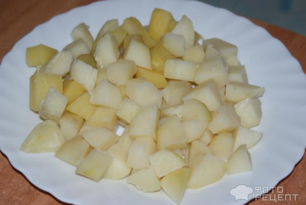 Картофель жаренный с луком фото