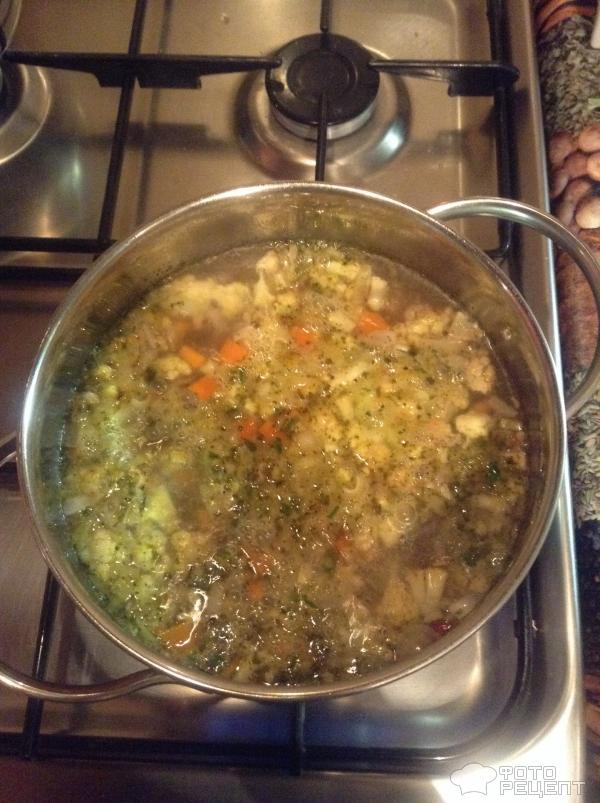 Суп-пюре с цветной капустой фото