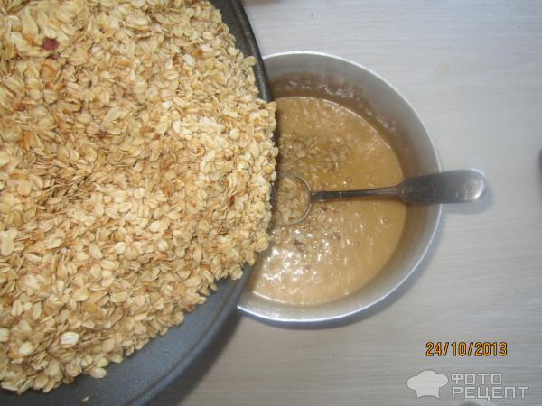 высыпаем геркулес