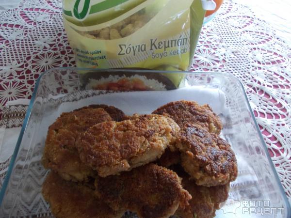 Соевые биточки фото