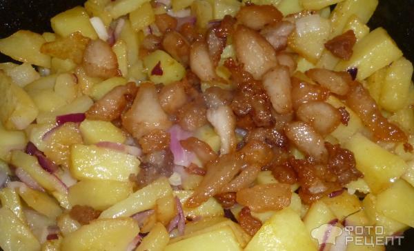 Картофель со шкварками — рецепты | Дзен